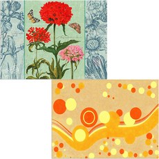 Bellamusic 矽膠餐墊 風 + 花朵圖案, 混合顏色, 385 x 285 mm, 1個