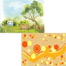 印尼 Bella 矽膠餐墊 風 + 悠閒午後, 混合顏色, 385 x 285 mm, 2個