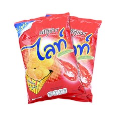 마노라 새우칩 순한맛, 60g, 2개