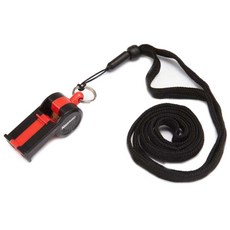 Nassau 多色口哨, 黑+紅, 1個