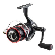 Abu Garcia Decider SP捲線器+淺線軸 2入, 2500SH, 黑色 紅色