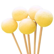 리브레캔들 디퓨저 발향 리드 스틱 폼폼이, 노랑색, 5개