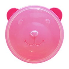 petinube 矽膠飯碗, 1入, 粉色