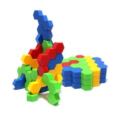 캐스비 아이큐 지오블럭 보드게임 24p, 혼합 색상, 1개