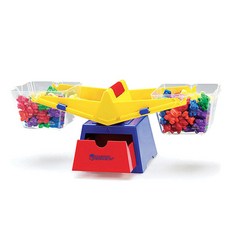 러닝리소시즈 곰돌이 바구니 양팔 저울 세트, 1세트