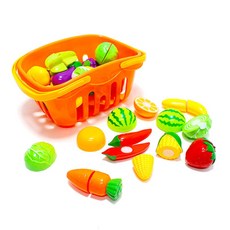 Kes.B Play Happy 水果蔬菜切切樂家家酒遊戲, 混合顏色, 1個