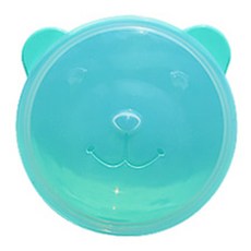 쁘띠누베 실리콘 유아밥그릇, MINT, 1개