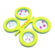 캐스비 맑은 소리 나비 드럼 완구, 혼합 색상, 1개