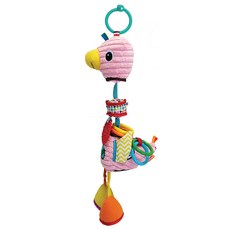 인판티노 차밍 플라밍고 카시트완구, 혼합 색상, 1개