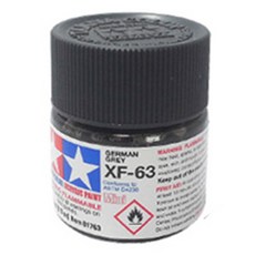 타미야 아크릴 컬러 미니 프라모델 도료 XF-63 6p, 저먼 그레이