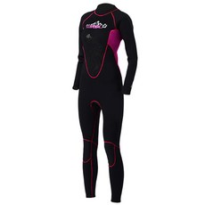 Slinx 女式 3 毫米氯丁橡膠潛水服, 黑色的