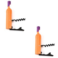이코디 접이식 와인 오프너, 오렌지, 2개입