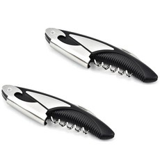 이코디 빅 멀티 와인 오프너, 블랙, 2개입