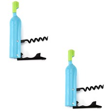 이코디 접이식 와인 오프너, 블루, 2개입