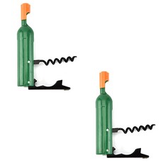 이코디 접이식 와인 오프너, 그린, 2개입