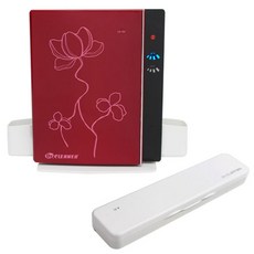 Dr.CLEANER 家用牙刷消毒器BIO-105酒+髮際線電池USB組合便攜牙刷消毒器HL-1000, 白色的, 家用 (BIO-105)、便攜式 (HL-1000)