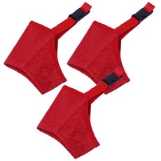 ARYKO 貓狗用嘴套 3號, 紅色, 3個