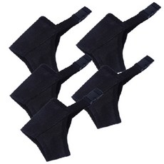 ARYKO 貓狗用嘴套 4號, 黑色, 5個