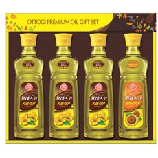 오뚜기 프레스코 카놀라유 혼합 4호 세트 + 쇼핑백, 1세트