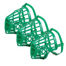 aryko 貓狗嘴套#4, 綠色, 3片