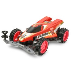 타미야 파이어 드래곤 프리미엄 미니카 18072, 혼합 색상, 1개