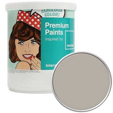 노루페인트 팬톤 내부용 실내벽면 무광 페인트, 154503ChateauGray, 1L, 1개