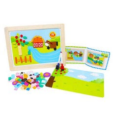 투키토이 농장자석퍼즐세트, 1세트