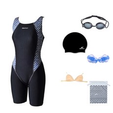 AQUATICA 女款5分及膝連身泳褲組 AQA49243 6入