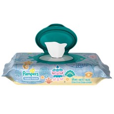 팸퍼스 베이비 와이프 프레시 유아물티슈 캡형, 64개입, 1세트