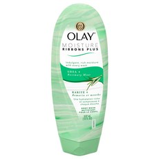 올레이 모이스처 리본 플러스 시어 버터 로즈마리 민트 오일 바디 워시, 532ml, 1개