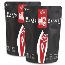 앤쿡 보고싶은 매콤 코다리찜 코다리 200g + 소스1 100g + 소스2 45g, 345g, 2세트