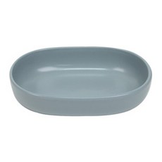 페자로 쌍트로페 오벌 오븐 팬 타원형 스몰 17 x 12 x 4 cm, 파우더 블루(GSZAL0200), 1개