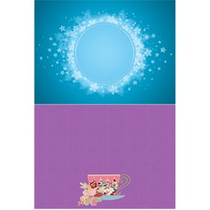 Roem Design 矽膠餐墊 星星2 + 一杯茶, 混合顏色, 385 x 285 mm, 厚度 1mm, 1個