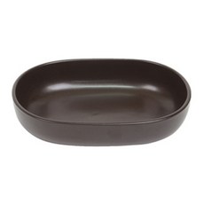 페자로 쌍트로페 오벌 오븐 팬 타원형 스몰 17 x 12 x 4 cm, 커피색(GSZAL0100), 1개
