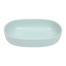 페자로 쌍트로페 오벌 오븐 팬 타원형 스몰 17 x 12 x 4 cm, 시 그린(GSZAL0300), 1개