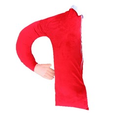 Hongdaesunhuisyap 男朋友手臂枕超細纖維身體枕, E型