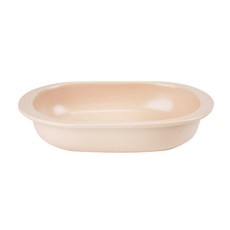 페자로 로씨니 스몰 오벌 오븐 팬 20 x 13.5 cm, 블러쉬 핑크(GRSAL0500), 1개