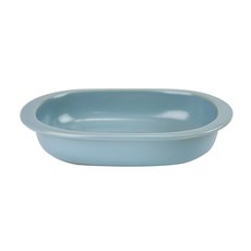 Fesaro Rossini小橢圓烤盤 20*13.5cm, 1個, 粉藍色（GRSAL0200）
