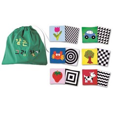 Magic Castle 認知遊戲式圖片配對玩具12件+布袋, 混色