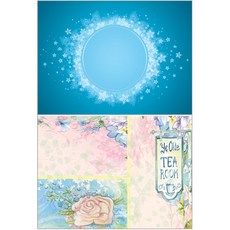 ROEM DESIGN 矽膠餐墊 星星2 + 下午茶, 混合顏色, 385 x 285 mm, 1個