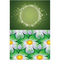 Roem Design 矽膠餐墊 星星1 + 大花, 混色, 385 x 285 mm, 1個