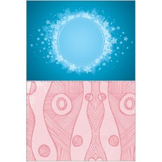 ROEM DESIGN 矽膠餐墊 星星2 + 曲線與直線, 混合顏色, 385 x 285 mm, 1個