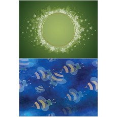 Roem Design 矽膠餐墊 星星1 + 蜜蜂, 混合顏色, 385 x 285 mm, 1個