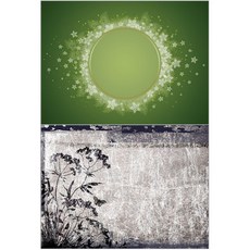 Roem Design 矽膠餐墊 星星1 + 人蔘, 混合顏色, 385 x 285 mm, 1個