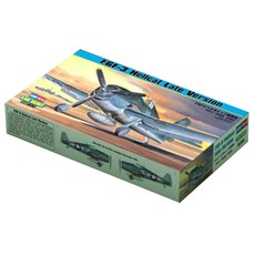 하비보스 1:48 미국 F6F-3 Hellcat Late Type 프라모델 전투기, 1개