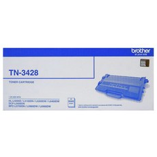 brother 兄弟牌 印表機碳粉匣 TN-3428, 1個, 黑色