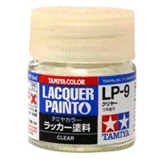 타미야 칼라 프라모델 락카 도료 LP9 6p, 클리어, 100ml, 1개
