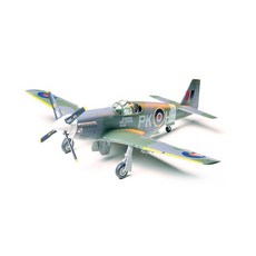 타미야 1/48 노스 아메리칸 RAF 무스탕 III 프라모델 전투기, 1개