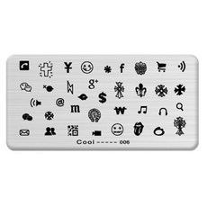 Beauty Pop 冬季風格高級美甲片, 06, 1個