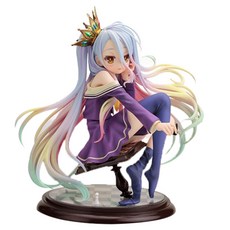 KOTOBUKIYA 완성품 1/7 노게임 노라이프 시로 피규어, 1개